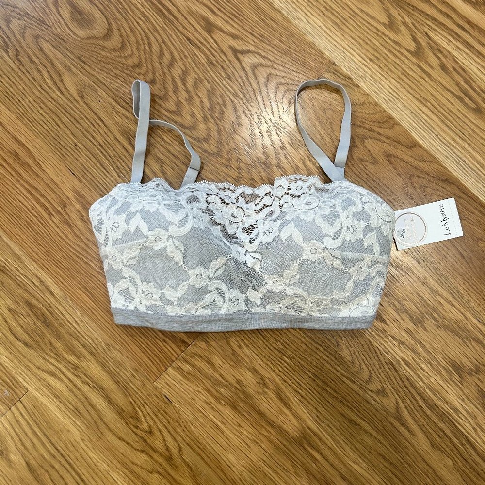 Le Mystere Heather Grey Bra
